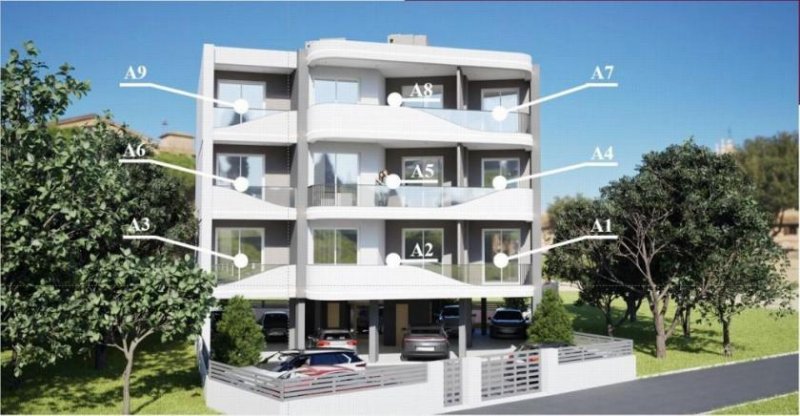 Chania - Lentariana Kreta – Chania-Lentariana: Moderne Neubauwohnung mit einem Schlafzimmer zu verkaufen Wohnung kaufen